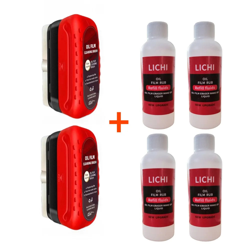 Windscreen oil film